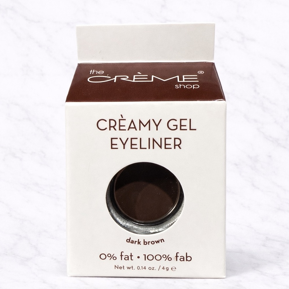The Crème Shop Creamy Gel Eyeliner Dark Brown NIB